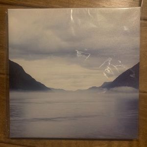 🌄 NWT Canvas Painting Print Home Decor Wall Accent Blue Cloud Mountains Nature